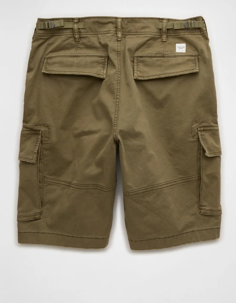 American Eagle  AE 10" Flex Lived-In Cargo Short for Men | Best Price UAE